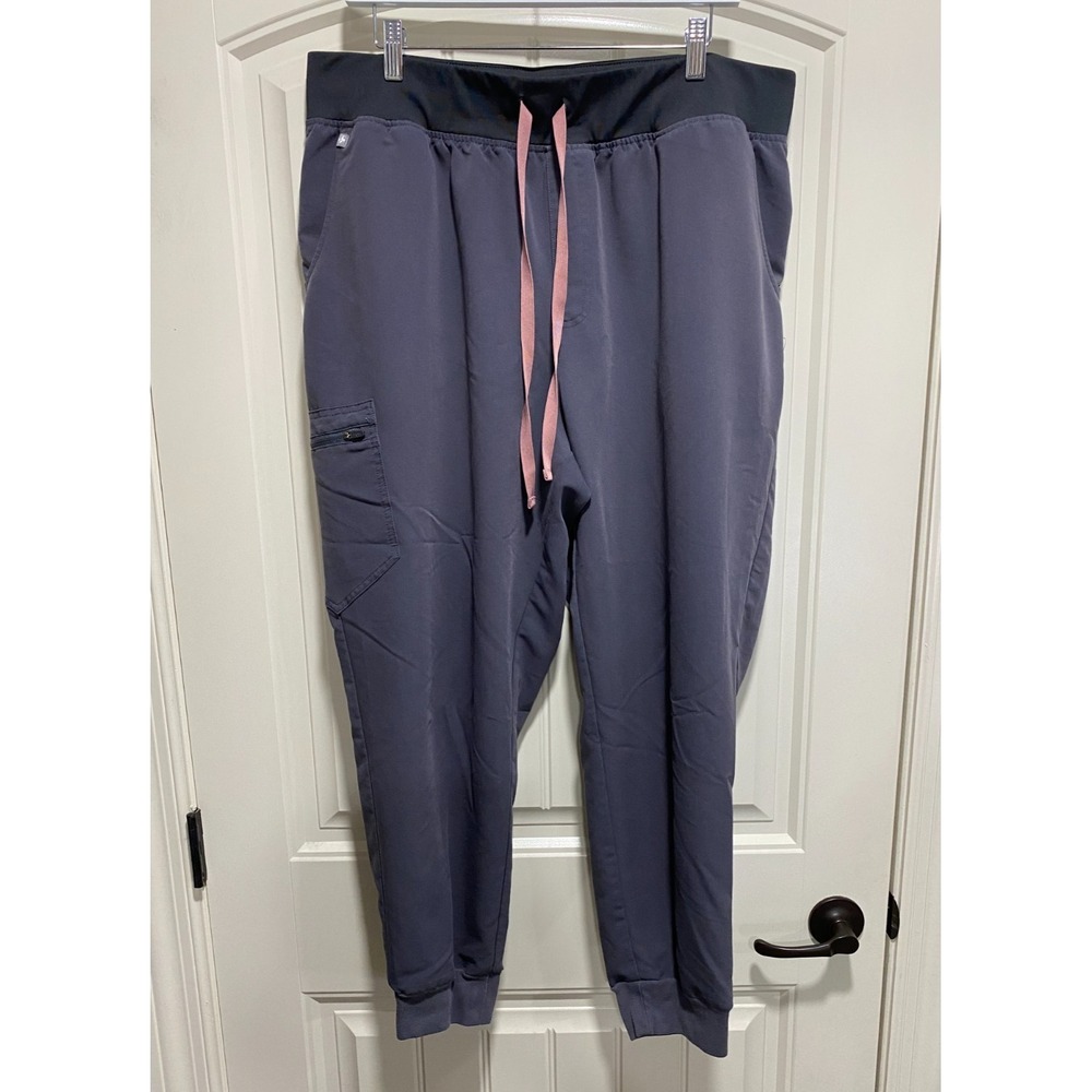 Figs Zamora Jogger Scrub Pants Women's 3XL Purple Technical Collection